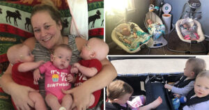 Mother Gives Birth To Triplets Two Decades After They Were Born Five ...